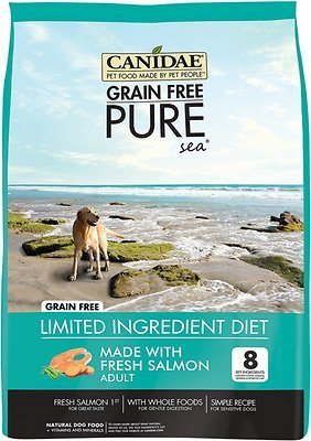 Canidae grain free pure sea with shops salmon dry dog food