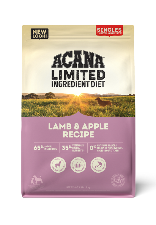 Acana Singles Lamb and Apple Recipe