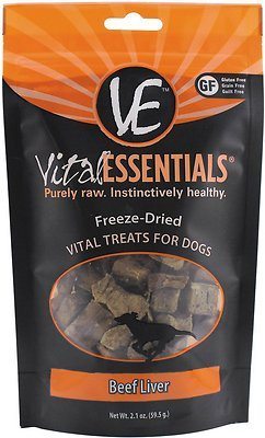 Vital Essentials Beef Liver Freeze-Dried Dog Treats