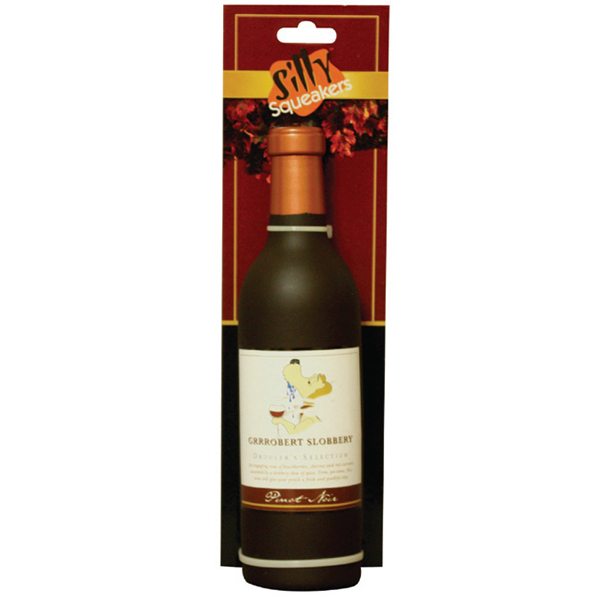 Silly Squeakers Wine Bottle Groob Sloobery