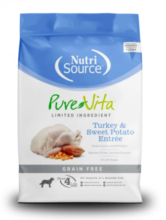 pure vita turkey sweet potato