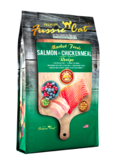 Fussie Cat Market Fresh Salmon and Chicken