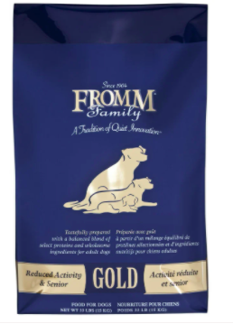 Fromm Gold Reduced Activity and Senior