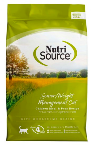 Nutrisource Senior Weight Management Cat Food