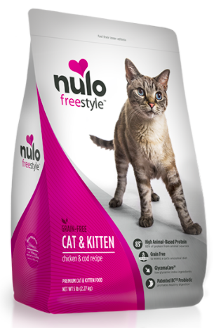Nulo Freestyle Cat and Kitten Grain Free Chicken and Cod