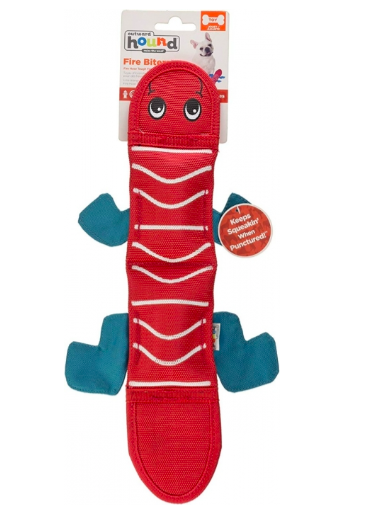 Outward Hound Red Fire Biterz Lizard 2 Squeakers