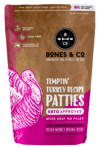 Bones & Co. Temptin' Turkey Keto Raw Recipe
