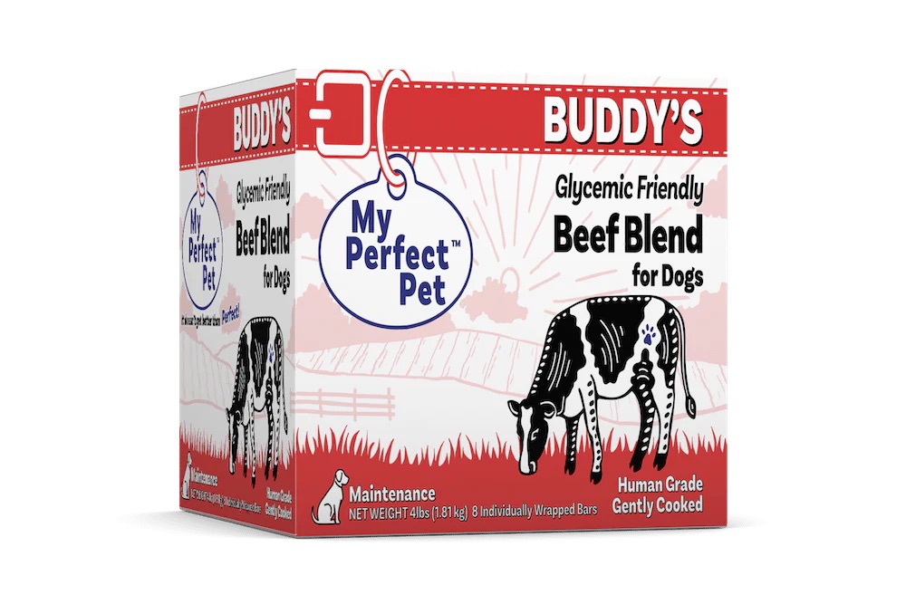 My Perfect Pet Buddy’s Glycemic Friendly Beef Blend