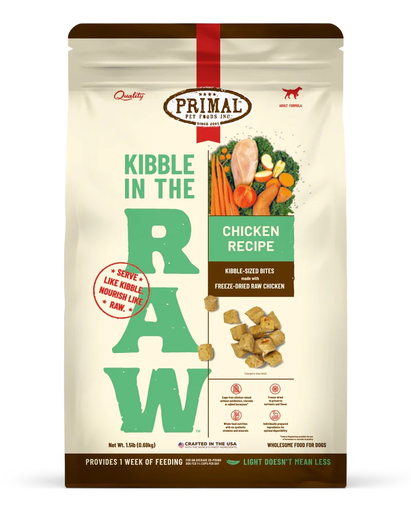 Primal Kibble In The Raw Chicken Recipe