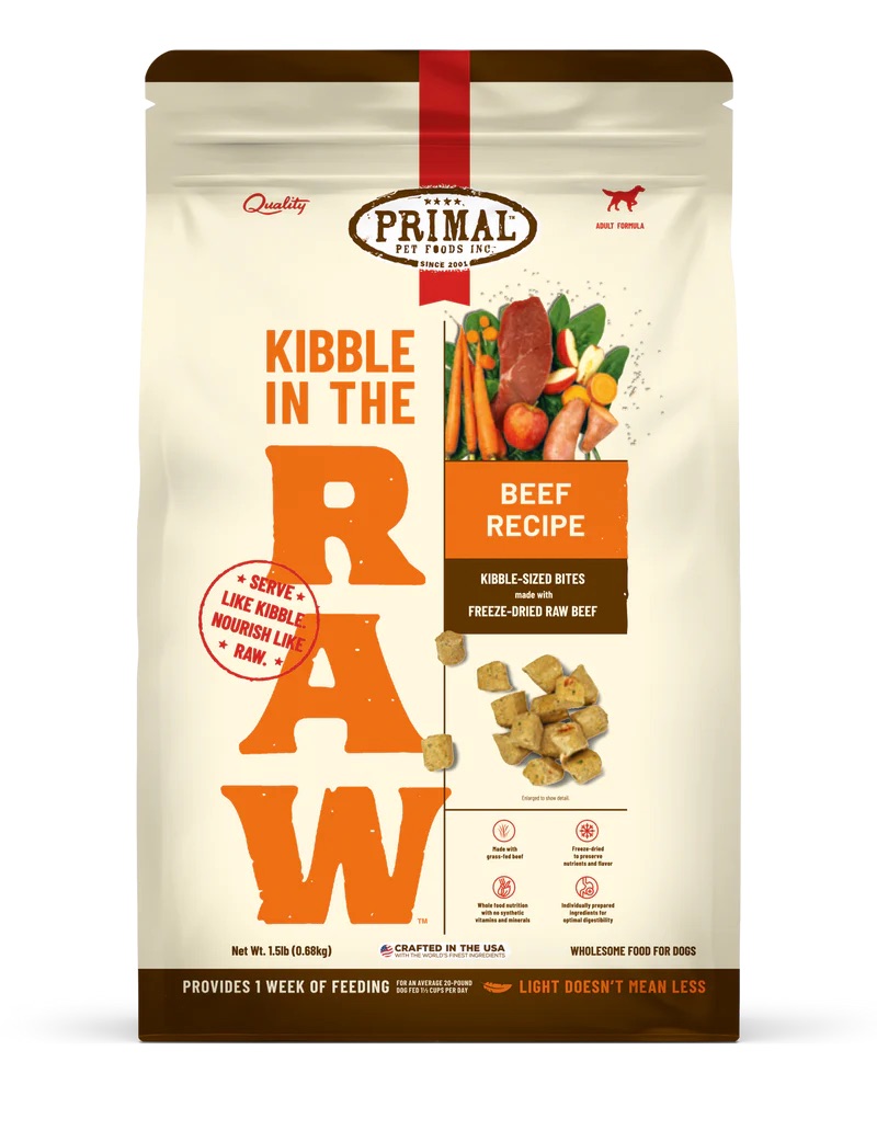 Primal Kibble In The Raw Beef Recipe