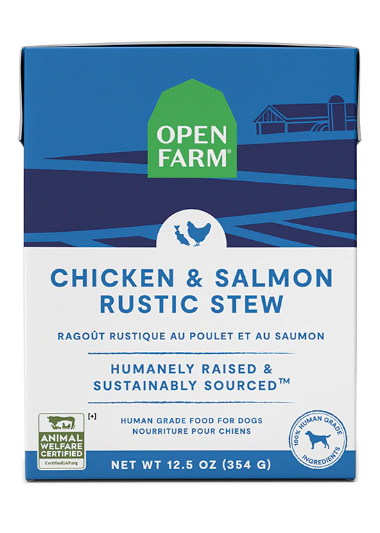 Open Farm Chicken & Salmon Rustic Stew Tetra Pack 12.5oz