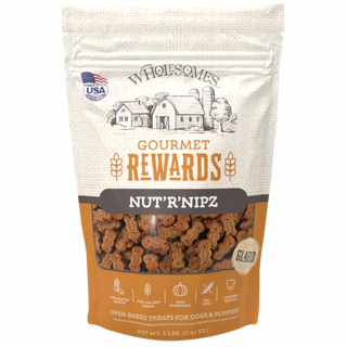Wholesomes Gourmet Rewards Nut'R'Nipz Biscuit Treat