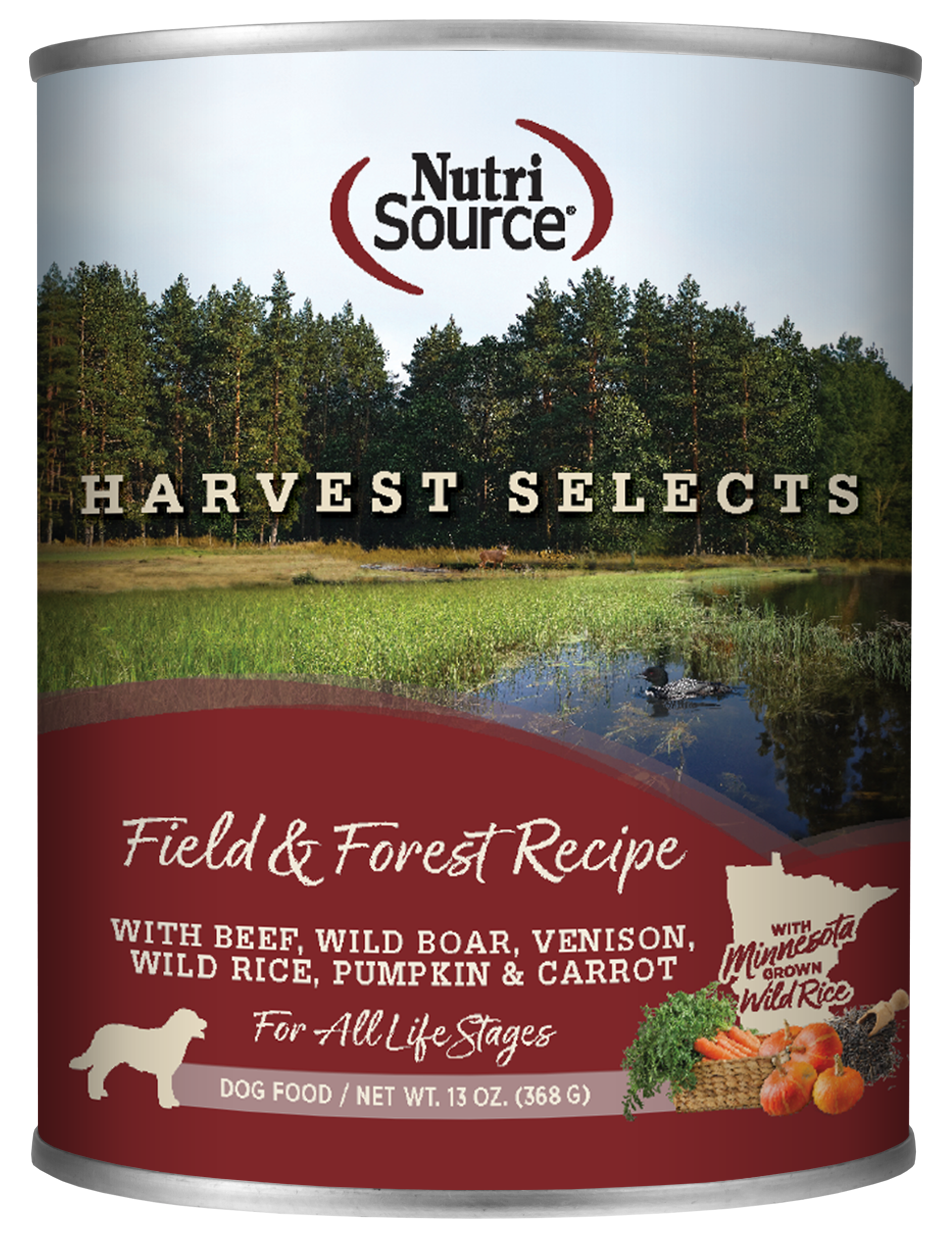 NutriSource Field & Forest Recipe Canned Dog Food 13oz