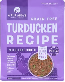 A Pup Above Gently Cooked Turducken