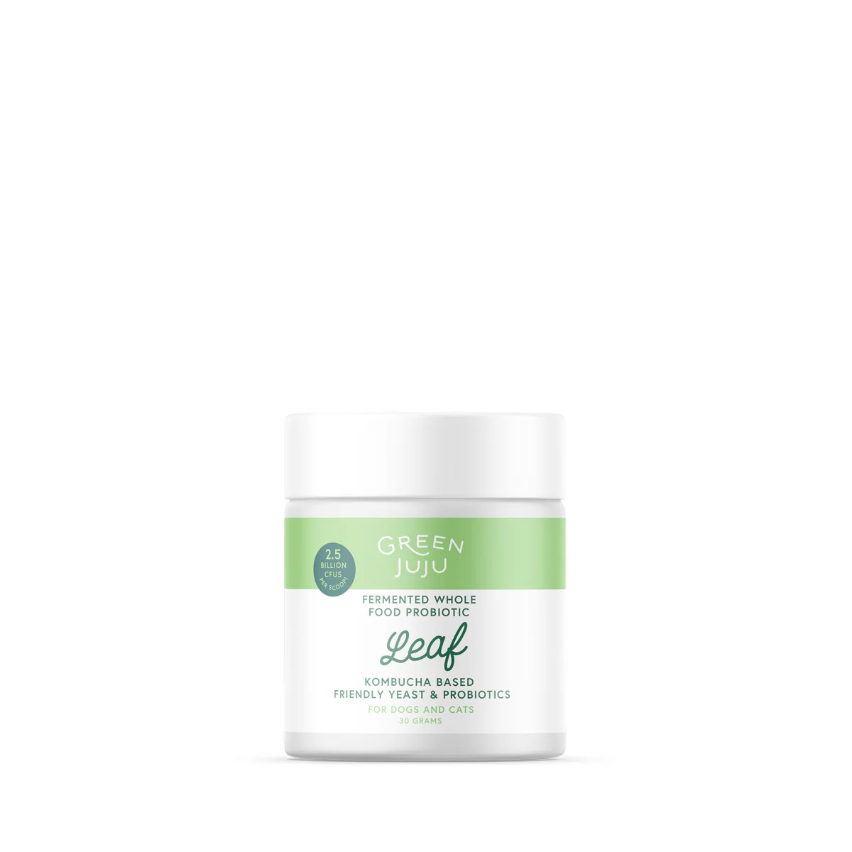 Green Juju Leaf - Fermented, Kombucha-Based Probiotic Powder Supplement