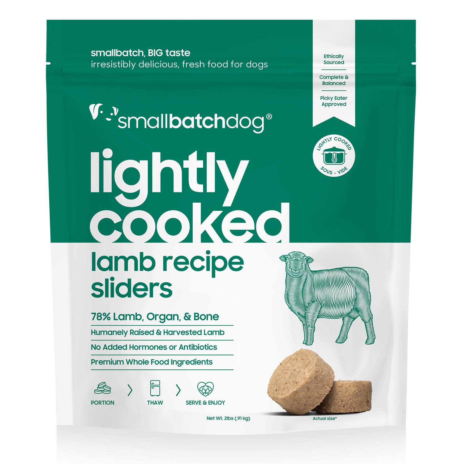 Smallbatch Frozen Lightly Cooked Lamb Recipe