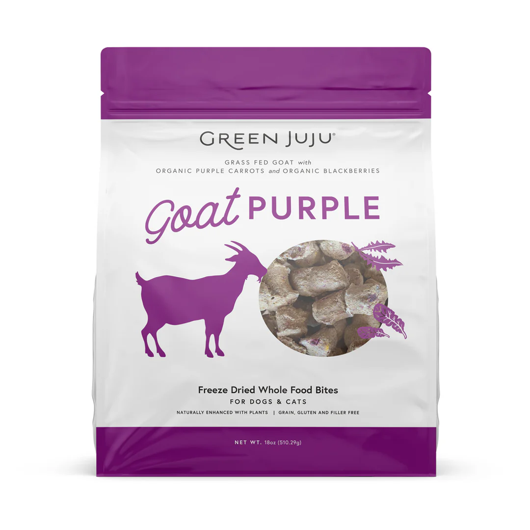 Green Juju Goat Purple Whole Food Bites