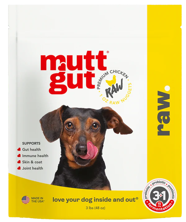 MuttGut Raw Chicken Recipe