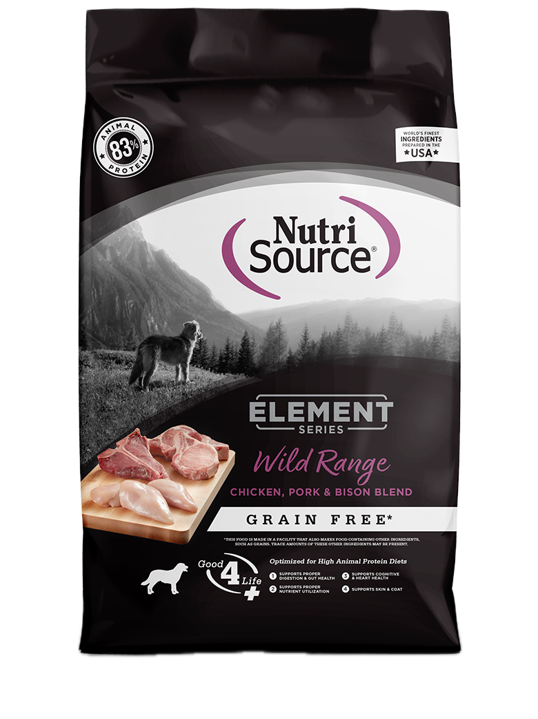 Nutrisource Element Series Grain Free Wild Range