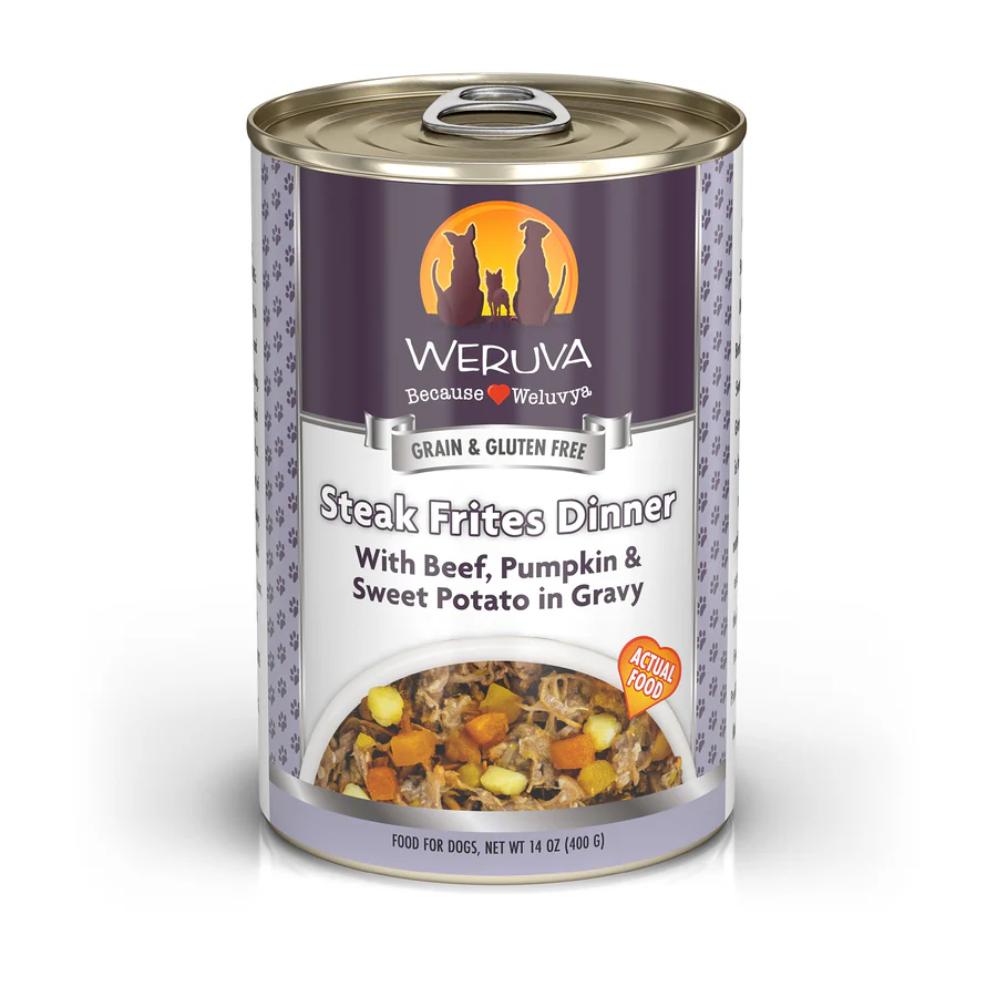 Weruva Steak Frites Canned Dog Food
